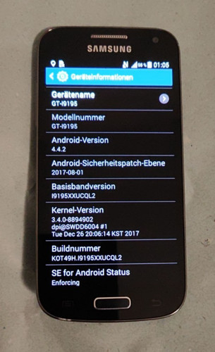 Samsung galaxy mini - s4,
